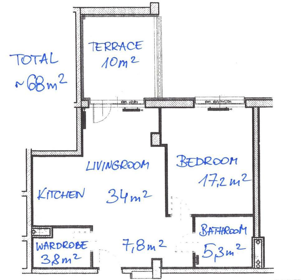 Torre Verona Apartment - 70M2, Terrace, Garage Krakov Exteriér fotografie